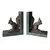 Foto de um(a) Antiga Escultura Esquilo Cerra Livros Bronze Mármore Artdeco, da categoria de Apoio para livros. ~ H. Truci ~Antigo e belíssimo cerra livros em mármore italiano verde alpi, decorado com esculturas artísticas de esquilos... Vendido no marketplace Trésors.