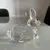 Foto de um(a) Bibelô Escultura De Coelho Em Cristal Tcheco Preciosa Glass, da categoria de Escultura. Bibelô Escultura De Coelho Em Cristal Tcheco Preciosa Glass. Peça esculpida à mão Mede aprox 7x9cm. Mostrado de uma perspectiva diferente. Vendido no marketplace Trésors.