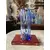Foto de um(a) Italy Glass Antiga Jarra Vaso Em Murano Azul Art Deco, da categoria de Jarros. Antiga e super diferente jarra em Murano italiano, peça artística, feita à mão. Também pode ser usada como vaso. Medidas... Mostrado de uma perspectiva diferente. Vendido no marketplace Trésors.