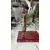 Foto de um(a) Antigo Vaso Solifleur Solitário Em Murano Veneziano Vermelho, da categoria de Vasos. ~ Venetian Glass ~Antigo solifleur artístico em cristal veneziano cor vermelho rubi, peça toda trabalhada à mão, decoração... Mostrado de uma perspectiva diferente. Vendido no marketplace Trésors.