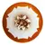 Foto de um(a) Antigo Medalhão Prato Decorativo Majólica Faiança Alemã, da categoria de Pratos Decorativos. Antigo e lindo prato decorativo em majólica/faiança alemã. Período Art Deco.Diâmetro 27cm. Vendido no marketplace Trésors.
