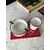 Foto de um(a) Antigo Conjunto Cinzeiro Cigarreira Opalina Francesa Branca, da categoria de Cinzeiros. Antigo e clássico conjunto de cinzeiro e cigarreira em opalina francesa branca. Borda em metal prateado. Cinzeiro 6x14cm... Mostrado de uma perspectiva diferente. Vendido no marketplace Trésors.