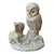 Foto de um(a) Antiga Escultura Coruja E Gato Sabedoria Porcelana Alemã, da categoria de Modelos e estatuetas. Gracioso bloco escultórico com linda cena representando coruja e gato. Porcelana alemã em tons terrosos, peça de excelente... Vendido no marketplace Trésors.