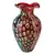 Foto de um(a) Antigo Legítimo Vaso Murano Italiano Vermelho Millefiori (Usado), da categoria de Vasos. ~ Millefiori ~ Murano italiano, significa “mil flores” Belíssimo vaso artístico, ricamente feito à mão por mestres... Vendido no marketplace Trésors.