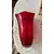 Foto de um(a) Antigo Vaso Jarro Art Deco Murano Italiano Vermelho Rubi, da categoria de Vasos. Antigo e belíssimo vaso artístico de Murano vermelho, meio alaranjando na parte interna, linda combinação de cores. Ótimo... Mostrado de uma perspectiva diferente. Vendido no marketplace Trésors.