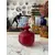 Foto de um(a) Antigo Perfumeiro Art Deco Cristal Murano Italiano Vermelho, da categoria de Perfumeiros. ~ Italy Glass ~Antigo e grande perfumejro decorativo em cristal de Murano italiano vermelho rubi, lapidação manual. Tampa no... Mostrado de uma perspectiva diferente. Vendido no marketplace Trésors.
