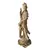 Foto de um(a) Antiga Escultura Divindade Oriental Resina Bronze Dourado, da categoria de Escultura. Antiga e imponente escultura oriental com figura feminina e criança em resina marmorizada. Base dourada em bronze. Peça... Vendido no marketplace Trésors.