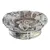 Foto de um(a) Antigo Cinzeiro Art Deco Para Charuto Cristal Orrefors, da categoria de Cinzeiros. ~ Orrefors ~ Aproximadamente 2kg de puro cristal sueco, de ótima qualidade, ricamente lapidado à mão, lindo brilho natural.... Vendido no marketplace Trésors.