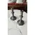Foto de um(a) Antigo Par De Castiçal Candelabro Rústico Em Estanho, da categoria de Castiçais. Antigo par de castiçal em estanho trabalhado. Peças muito decorativas.Medidas 20x12cm cada. Mostrado de uma perspectiva diferente. Vendido no marketplace Trésors.
