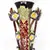 Foto de um(a) Antigo Grande Vaso Ânfora Majólica Francesa Sarreguemines, da categoria de Vasos. Sarreguemines. Antigo e grande vaso/ânfora em majolica francesa, feita à mão, com decoração floral em alto relevo, belíssima... Mostrado de uma perspectiva diferente. Vendido no marketplace Trésors.