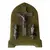 Foto de um(a) Arte Sacra Antigo Raro Cristo Crucifixo Pedra Ônix E Prata, da categoria de Objetos religiosos e espirituais. Antigo e excepcional crucifixo de parede com base em pedra ônix e metais nobres, bronze no fundo e imagens em prata. Peça... Vendido no marketplace Trésors.