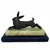 Foto de um(a) Antiga Escultura De Coelho Art Deco Pétit Bronze Francês, da categoria de Escultura. Antiga e linda escultura artística representando coelho em pétit bronze francês, base dupla em alabastro e mármore italiano.... Vendido no marketplace Trésors.