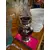 Foto de um(a) Antigo Vaso Artístico Cristal Tcheco Cenas Em Prata De Lei, da categoria de Vasos. Antiga e belíssimo vaso artístico em cristal Tcheco com prata de lei. A aplicação da prata é feita à mão de forma artística.... Mostrado de uma perspectiva diferente. Vendido no marketplace Trésors.