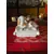 Foto de um(a) Antigo Raro Paliteiro Coleção Cachorro Porcelana Vieux Paris, da categoria de Paliteiros. Paliteiro em porcelana artística francesa Vieux Paris, representando cachorro na almofada. Numerado na base. Franca, final... Mostrado de uma perspectiva diferente. Vendido no marketplace Trésors.