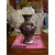 Foto de um(a) Antigo Vaso Artístico Cristal Tcheco Cenas Em Prata De Lei, da categoria de Vasos. Antiga e belíssimo vaso artístico em cristal Tcheco com prata de lei. A aplicação da prata é feita à mão de forma artística.... Mostrado de uma perspectiva diferente. Vendido no marketplace Trésors.