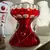 Foto de um(a) Antigo Diferente Vaso Art Deco Cristal Baccarat Vermelho, da categoria de Vasos. Antigo e diferente vaso doublé em cristal Baccarat vermelho rubi, lapidado à mão. Fundo estrelado.Medidas 17x15cm... Mostrado de uma perspectiva diferente. Vendido no marketplace Trésors.