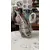 Foto de um(a) Antigo Diferente Vaso Jarro Art Deco Cactus Murano Italiano, da categoria de Vasos. Antigo e diferente vaso artístico em murano italiano colorido. Todo feito à mão, técnica de trabalho (bullicante) com bolhas... Mostrado de uma perspectiva diferente. Vendido no marketplace Trésors.