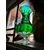 Foto de um(a) Antigo Raro Vaso Jarro Cristal Baccarat Verde Esmeralda, da categoria de Vasos. Antigo e fino vaso em cristal doublé europeu na cor verde esmeralda. Lindíssima lapidação manual e formato muito chique,... Mostrado de uma perspectiva diferente. Vendido no marketplace Trésors.