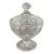 Foto de um(a) Antiga Bomboniere Compoteira Art Deco Cristal Orrefors, da categoria de Garrafas, potes e jarros. ~ Orrefors ~ Antiga e finíssima bomboniere em cristal sueco da renomada Cristallerie Orrefors. Lapidação simples e elegante.... Vendido no marketplace Trésors.