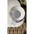 Foto de um(a) Antigo Grande Vaso Jarro Murano Italiano Opalina Art Deco, da categoria de Vasos. Antigo e grande vaso opalinado em murano leitoso, técnica de trabalho “Sandwich Glass” quando temos mais de um tipo de vidro... Mostrado de uma perspectiva diferente. Vendido no marketplace Trésors.
