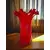 Foto de um(a) Antigo Grande Legítimo Vaso Murano Italiano Vermelho A. Deco, da categoria de Vasos. ~ Italy Glass ~Antigo e grande vaso artístico em Murano Italiano soufflé gomado com a borda plissada, cor vermelho rubi com... Mostrado de uma perspectiva diferente. Vendido no marketplace Trésors.