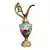 Foto de um(a) Antiga Rara Ânfora Jarro Decorativo Dourado Opalina França, da categoria de Jarros. Antiga e grande jarra decorativa com estrutura em metal trabalhado e parte central em opalina francesa pintada à mão. Peça... Vendido no marketplace Trésors.