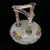 Foto de um(a) Antigo Raro Porta Cartões Porcelana Alemã Art Nouveau, da categoria de Outros objetos decorativos. Antiga fruteira, centro de mesa, porta cartões, peça super versátil, em porcelana artista alemã. Belíssima e rica decoração... Mostrado de uma perspectiva diferente. Vendido no marketplace Trésors.