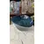 Foto de um(a) Antigo Cachepô Centro De Mesa Bowl Em Murano Azul Art Deco, da categoria de Cachepot. George Davidson Glass. Belíssimo centro de mesa em Murano artístico, técnica de trabalho marmorizado. Peça imponente, muito... Mostrado de uma perspectiva diferente. Vendido no marketplace Trésors.
