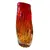 Foto de um(a) Antigo Raro Vaso Murano Italiano Seguso Alfredo Barbini, da categoria de Vasos. Cores e formas fascinantes!Antigo e pesado vaso em murano retorcido em tons degradê vermelho e âmbar, atribuído a Alfredo... Vendido no marketplace Trésors.