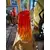 Foto de um(a) Antigo Raro Vaso Murano Italiano Seguso Alfredo Barbini, da categoria de Vasos. Cores e formas fascinantes!Antigo e pesado vaso em murano retorcido em tons degradê vermelho e âmbar, atribuído a Alfredo... Mostrado de uma perspectiva diferente. Vendido no marketplace Trésors.
