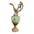 Foto de um(a) Antiga Rara Ânfora Jarro Decorativo Dourado Opalina França, da categoria de Jarros. Antiga e grande jarra decorativa com estrutura em metal trabalhado e parte central em opalina francesa pintada à mão. Peça... Mostrado de uma perspectiva diferente. Vendido no marketplace Trésors.