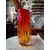 Foto de um(a) Antigo Raro Vaso Murano Italiano Seguso Alfredo Barbini, da categoria de Vasos. Cores e formas fascinantes!Antigo e pesado vaso em murano retorcido em tons degradê vermelho e âmbar, atribuído a Alfredo... Mostrado de uma perspectiva diferente. Vendido no marketplace Trésors.