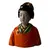 Foto de um(a) Antiga Escultura Busto De Gueixa Porcelana Oriental Kutani, da categoria de Escultura. Antiga e rara escultura oriental representando busto de gueixa com quimono. Peça artística, de ótima qualidade, moldada e... Vendido no marketplace Trésors.