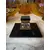 Foto de um(a) Antigo Tinteiro Porta Caneta Cristal Tcheco Preto Art Deco, da categoria de Outros colecionáveis. Antigo e clássico tinteiro em cristal Tcheco com o recipiente para tinta em cristal translúcido lapidado à mão. Na frente... Mostrado de uma perspectiva diferente. Vendido no marketplace Trésors.