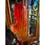 Foto de um(a) Antigo Raro Vaso Murano Italiano Seguso Alfredo Barbini, da categoria de Vasos. Cores e formas fascinantes!Antigo e pesado vaso em murano retorcido em tons degradê vermelho e âmbar, atribuído a Alfredo... Mostrado de uma perspectiva diferente. Vendido no marketplace Trésors.