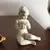 Foto de um(a) Antigo Bibelô Nua Em Biscuit Porcelana Espanhola Marti Piero, da categoria de Modelos e estatuetas. Marti Piero. 3 bibelôs da famosa porcelana espanhola, com filetes de ouro. Medida aproximadamente 8 x 9cm cada. Mostrado de uma perspectiva diferente. Vendido no marketplace Trésors.