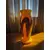Foto de um(a) Antigo Vaso Jarro Murano Italiano Pâte De Verre Art Deco, da categoria de Vasos. ~ Pâte de Verre ~Antigo e icônico vaso artístico em Murano amarelo com rajados, trabalho manual com lindo brilho natural, as... Mostrado de uma perspectiva diferente. Vendido no marketplace Trésors.