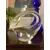 Foto de um(a) Antiga Escultura De Cisne Cristal Murano Italiano Legítimo, da categoria de Escultura. ~ Murano Italy ~Antiga escultura artística representando cisne, a peça é feita em bloco maciço do legítimo cristal de Murano... Mostrado de uma perspectiva diferente. Vendido no marketplace Trésors.
