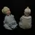 Foto de um(a) Antigo Raro Par Escultura Boneca Biscuit Francês Articulada, da categoria de Modelos e estatuetas. Antigo e diferente par de esculturas artísticas em biscuit francês. Ambos possuem a cabeça articulada. São raras as peças... Mostrado de uma perspectiva diferente. Vendido no marketplace Trésors.