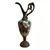 Foto de um(a) Antiga Ânfora Jarro Decorativo Pétit Bronze Opalina Francesa, da categoria de Vasos e recipientes. Antiga e grande jarra decorativa com estrutura em metal trabalhado e parte central em opalina francesa pintada à mão. Peça... Vendido no marketplace Trésors.