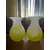 Foto de um(a) Antigo Par De Vasos Jarros Art Deco Em Murano Pâte De Verre, da categoria de Vasos. ~ Pâte de Verre ~Antigo e belíssimo par de vasos artísticos em Murano amarelo com rajados em branco e pequenos pontos em... Mostrado de uma perspectiva diferente. Vendido no marketplace Trésors.