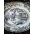 Foto de um(a) Antigo Prato Travessa Porcelana Oriental Imari Red Flow Blue, da categoria de Travessas e tigelas. Antigo e grande prato/travessa em porcelana artística inglesa Imari Red Flow Blue. Período Vitoriano. Pintado à mão.... Mostrado de uma perspectiva diferente. Vendido no marketplace Trésors.