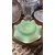 Foto de um(a) Antigo Centro De Mesa Opalina Verde Prata Dama Nua Art Deco, da categoria de Centro de mesa. Antigo e grande centro de mesa em opalina francesa na cor verde, belíssima decoração artística em prata com flores ao redor... Mostrado de uma perspectiva diferente. Vendido no marketplace Trésors.