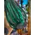 Foto de um(a) Antiga Garrafa Decorativa Murano Italiano Verde Esmeralda, da categoria de Garrafas, potes e jarros. ~ Italy Glass ~Antiga e linda garrafa decorativa em Murano artístico. Feita à mão. Original da década de 1960/70. Medidas... Mostrado de uma perspectiva diferente. Vendido no marketplace Trésors.