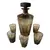 Foto de um(a) Antigo Conjunto Garrafa Licoreira E Copos Cristal Art Deco, da categoria de Garrafas. ~ Para servir e decorar ~ Antigo e excepcional serviço para licor composto por uma garrafa e cinco copinhos. Peças... Vendido no marketplace Trésors.