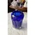 Foto de um(a) Antigo Vaso Jarro Art Deco Em Murano Italiano Azul Com Ouro, da categoria de Vasos. Antigo e imponente vaso em Murano italiano souflé gomado, em um tom de azul muito lindo. Com pó de ouro em sua composição.... Mostrado de uma perspectiva diferente. Vendido no marketplace Trésors.