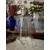 Foto de um(a) Antiga Jarra Claret Jug Galheteiro Cristal Francês Art Deco, da categoria de Jarros. Antiga e fina jarrinha "claret jug" em cristal francês com primorosa lapidação feita à mão, diferente decoração com trevos... Mostrado de uma perspectiva diferente. Vendido no marketplace Trésors.