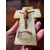 Foto de um(a) Antigo Crucifixo Cristo Em Bronze Francês Pia Batismal Ônix, da categoria de Objetos religiosos e espirituais. Antigo e raro crucifixo com recipiente para água benta, chamado antigamente de benteiro ou pia batismal. Peça francesa em... Mostrado de uma perspectiva diferente. Vendido no marketplace Trésors.
