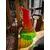 Foto de um(a) Antiga Jarra Art Deco Em Legítimo Murano Italiano Vermelho, da categoria de Jarros. Antiga e diferente jarra em Murano Italiano em tons de vermelho e verde, peca artística, toda feita à mão. Uma... Mostrado de uma perspectiva diferente. Vendido no marketplace Trésors.