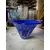 Foto de um(a) Antigo Bowl Centro De Mesa Fruteira Murano Italiano Com Ouro, da categoria de Travessas e tigelas. Belo bowl centro de mesa em Murano na cor azul royal, técnica de trabalho Bullicante com detalhes em ouro 18k. Peça... Mostrado de uma perspectiva diferente. Vendido no marketplace Trésors.
